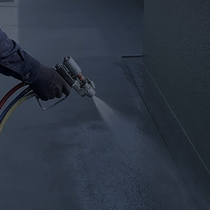 超速硬化ウレタン防水リムスプレー